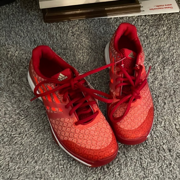 adidas Shoes - Adidas Adizero Ubersonic Red Sneakers size NWT